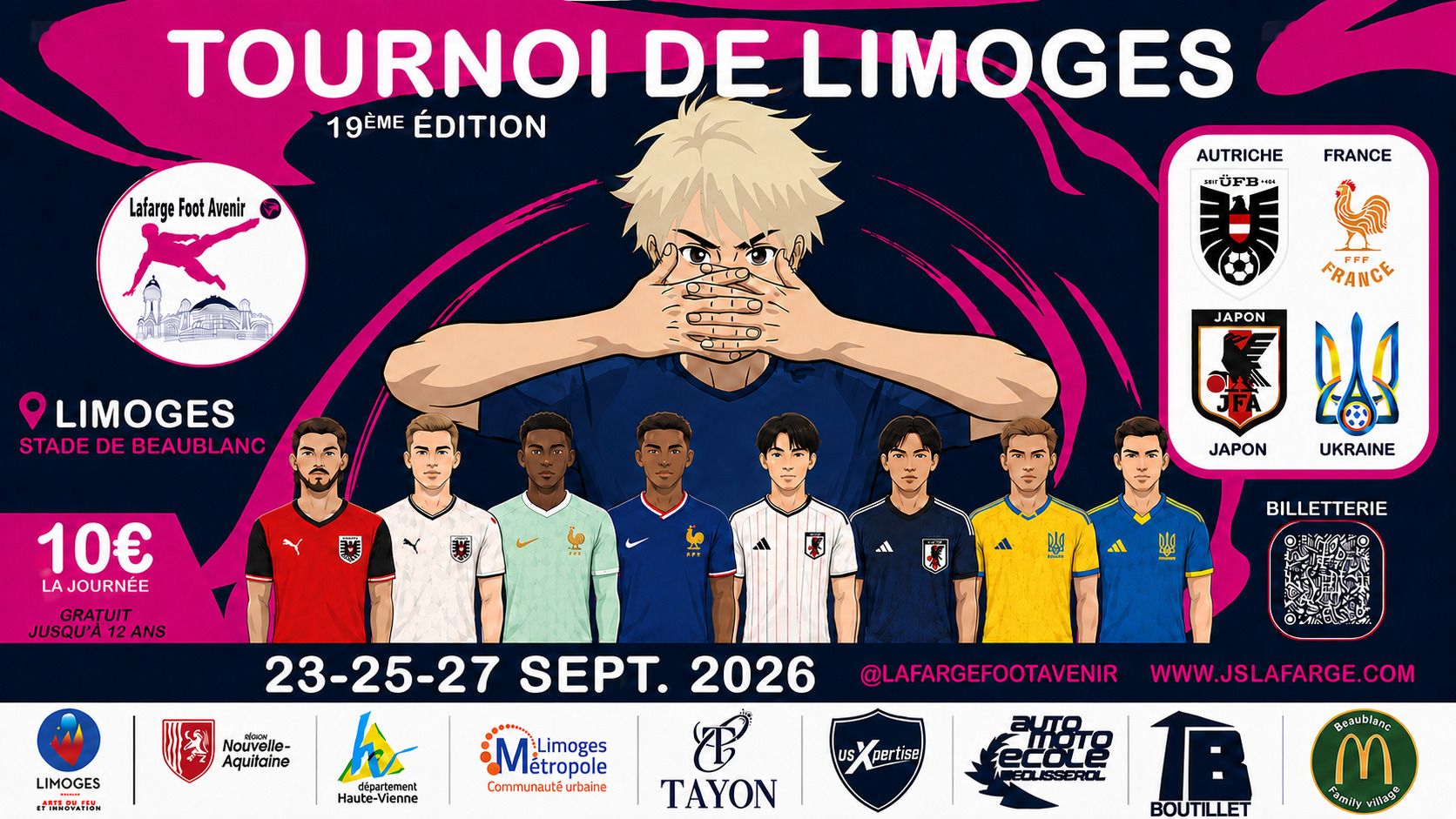 Tournoi de Limoges - Lafarge Foot Avenir 2026 | Sortir à Limoges