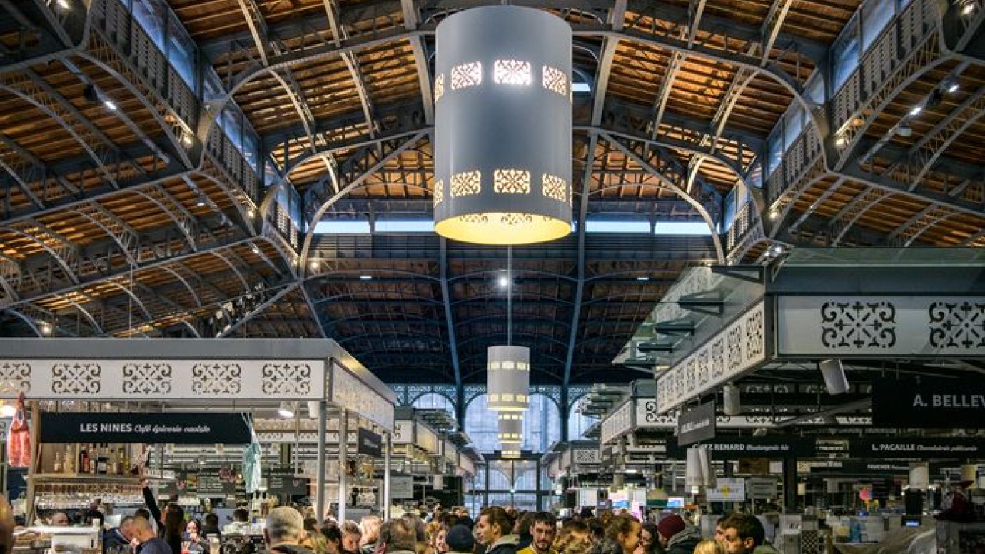 Nocturne aux halles centrales