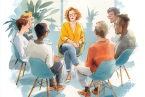 Café conversation
