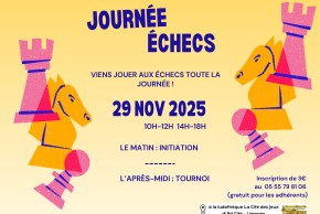 Journée échecs (pour tous les âges)