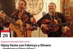 Gipsy fiesta con Fabricyo y Silvano - Ambiance Gipsy King !
