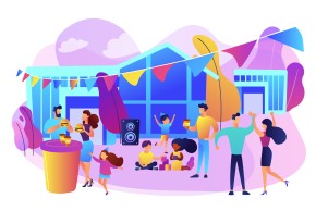 Fête de l'été au centre social municipal de La Bastide