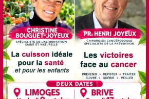 Conférences : Pr Henri Joyeux et son épouse