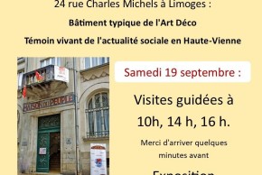 Visites guidées de la maison du peuple de Limoges