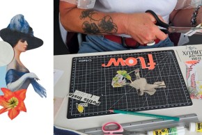 Atelier collage artistique et poétique autour de la mode et du cuir