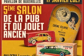 Salon de la Pub et du Jouet ancien de Limoges : 5e édition, dimanche 17 janvier 2027