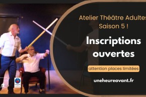 Rejoignez nous pour une année de créativité ! Inscriptions Ateliers théâtre à Limoges
