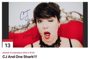 CJ And One Shark!!!