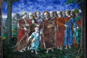 Ensemble exceptionnel d'émail peint par Jean II Pénicaud