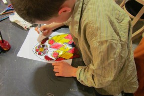 Du vitrail en pagaille (8-12 ans)