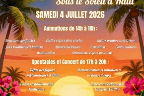 Fête de quartier sous le soleil d'Haïti