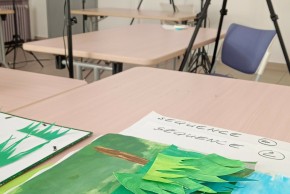 Visite découverte du workshop « images animées »