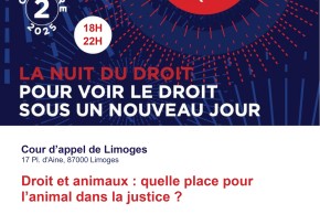 Nuit du Droit 2025 à la cour d’appel de Limoges (18h00 – 22h00)