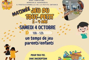 Découverte des 1ers jeux de société à la ludothèque