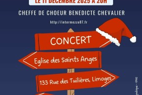 Concert de Noël par la chorale Intermezzo