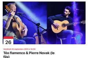 Téo flamenco & Pierre Novak (le fils)
