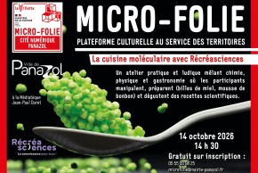 La cuisine moléculaire avec Récréasciences