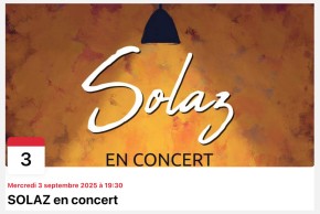 SOLAZ en concert