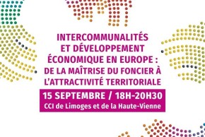 Conférence débat I Intercommunalités et développement économique en Europe