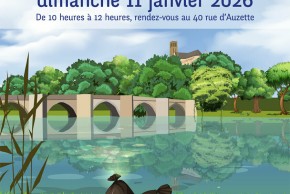 Opération nettoyage des bords de Vienne les ponts/le sablard