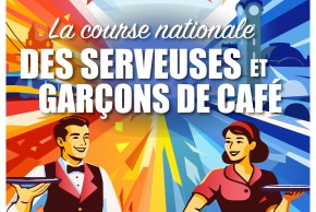 Course des serveuses et garçons de café
