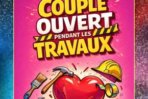 Couple ouvert pendant les travaux