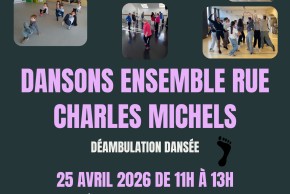 Dansons ensemble rue Charles Michels