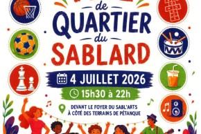 Fête de quartier du Sablard