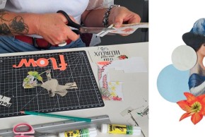 Atelier collage artistique et poétique autour de la mode et du cuir
