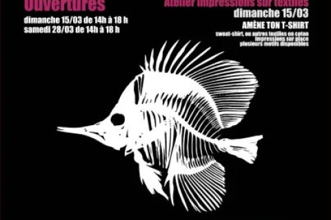 Vernissage : Exposition Benjamin LANDRIN ; Laboratoire de sérigraphie