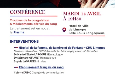 Conférence - Hôtel de Ville de Limoges - La Ligne Rouge d'Andréa