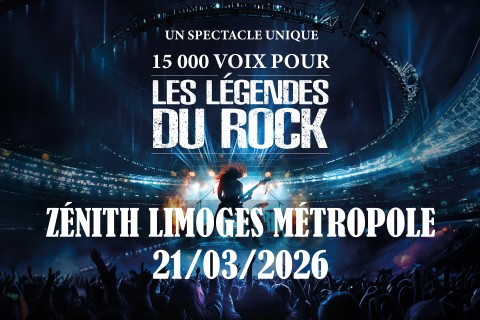 15 000 voix pour les légendes du rock
