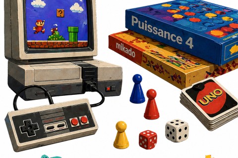 Rétrogaming et jeux de société