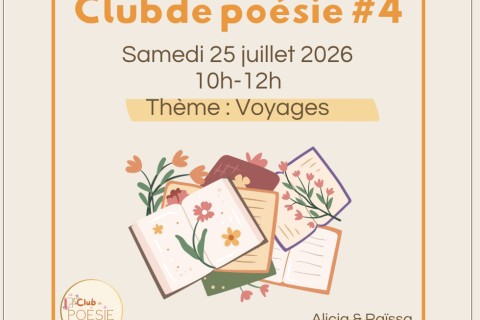 Club de poésie sur le thème "Voyages"