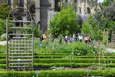 Balade dans les jardins de l'Évêché