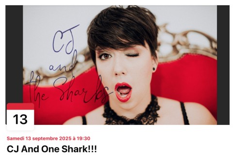 CJ And One Shark!!!
