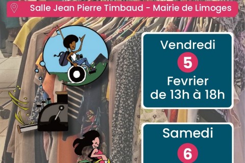 Vente au kilo de vêtements d'occasion - 5 & 6 février 2027