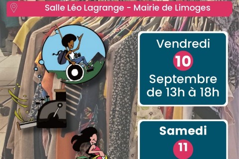 Vente au kilo de vêtements d'occasion - 10 & 11 septembre 2027