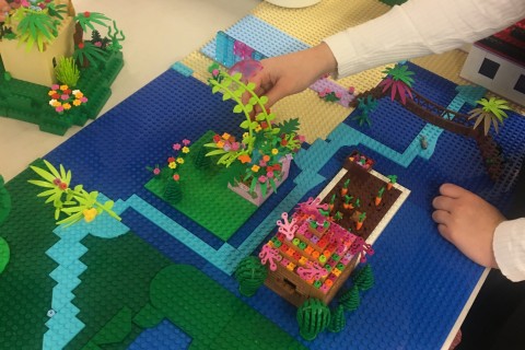 Atelier Lego avec la participation de Félix Beaudouin