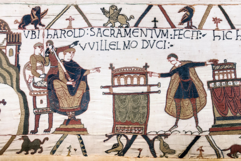 La tapisserie de Bayeux. Actualité d’une broderie entre histoire et fils à retordre