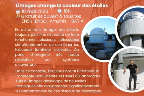 Limoges change la couleur des étoiles