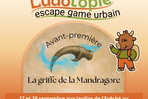 Ludotopie Escape game urbain - Avant première : La griffe de la mandragore