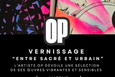 Vernissage "ENTRE SACRE ET URBAIN"