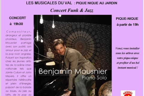 Concert de Benjamin MOUSNIER