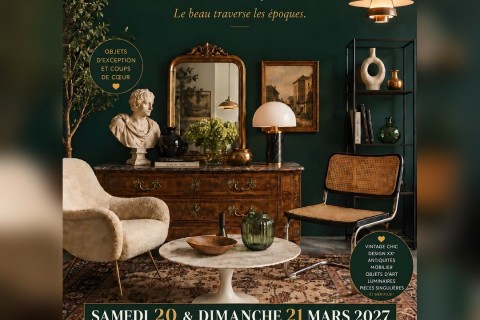 Salon Les Belles Choses de Limoges : antiquités, design et vintage chic, 20 et 21 mars 2027