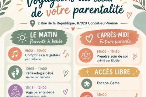 Voyageons au cœur de votre parentalité