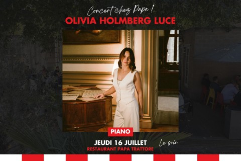 Concert chez Papa : Olivia Holmberg Luce