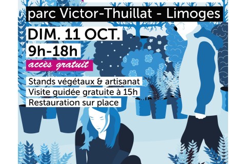 Marché aux plantes et artisanat local