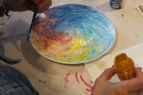 Atelier peinture - De toutes les couleurs