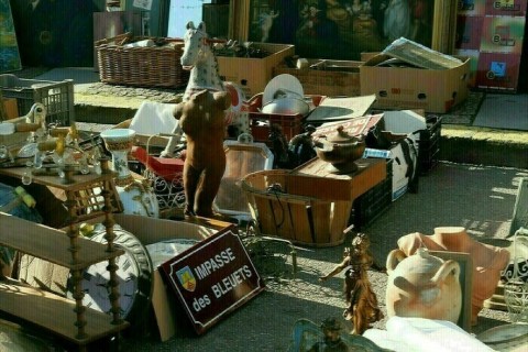 Les puces Vintage de la cité